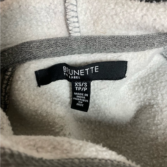 Brunette the label Blonde hoodie dress - Gray - XS/Small - Picture 6 of 8